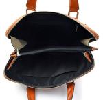 Women leather shoulder bag genuine italian leather handbag ipad tablet leather bag ladies leather satchel office leather bag honey