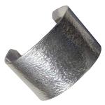 925 Sterling Silver Solid Cuff Bracelet Hand Hammered - Gift Boxed - Lesley H Phillips