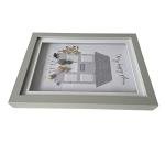 Personalised Pebble Stone Art. Framed picture for housewarming new home