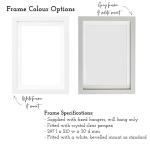 Personalised Pebble Stone Art. Framed picture for housewarming new home