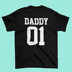 Daddy Daddy's Girl Father Daughter Mens Parent Child Kids Matching T-Shirt Dad Girl