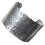 925 Sterling Silver Solid Cuff Bracelet Hand Hammered - Gift Boxed - Lesley H Phillips