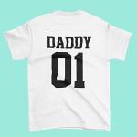 Daddy Daddy's Girl Father Daughter Mens Parent Child Kids Matching T-Shirt Dad Girl