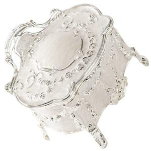 HHMRTYDG Vintage Jewelry Box Vintage Jewelry Trinket Box: Ring Organizer Case Trinket Gift Box Antique Treasure Keepsake Chest Wedding Birthday Gifts for Girls Women Trinket Box