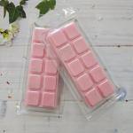 The Smelly Wax Company Snow Angel Wax Melt Snap Bar | Bubblegum & Candyfloss Scent | Handmade Vegan Wax Clamshell | Strong Scented Home Fragrance Bar