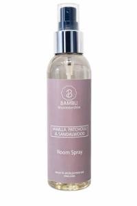 Vanilla, Patchouli & Sandalwood Luxury Room Spray 150ml – Long-Lasting Home Fragrance for Bedroom, Bathroom, Office – Air Freshener – Bambu Worcestershire - Home Fragrance