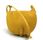 Ladies handbag leather bag clutch hobo bag shoulder bag yellow crossbody bag made in Italy leather crossbody genuine leather