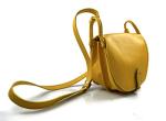Ladies handbag leather bag clutch hobo bag shoulder bag yellow crossbody bag made in Italy leather crossbody genuine leather