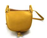 Ladies handbag leather bag clutch hobo bag shoulder bag yellow crossbody bag made in Italy leather crossbody genuine leather