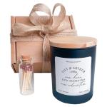 Pomchick - Personalised New Home Scented Candle Gift Set Gift for New Home New Memories New Adventure with names Housewarming Present Couple