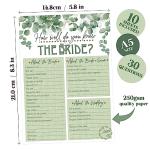 How Well Do You Know The Bride | Hen Party Game | Hen Night Accessories