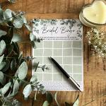 Hen Party Bingo - Party Game - 20 Players - Eucalyptus