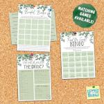 Hen Party Bingo - Party Game - 20 Players - Eucalyptus