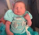 Baby Girls Celtic's Cutest Fan Football Green Tutu Romper with Bow Headband, Newborn Baby Football Kit (6-12 Months)