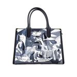 Arte Lisanti Hand-Painted Leather Bag – GUERNICA BY PICASSO – Handbag, Crossbody, Women’s Bag, Gift Idea, Italian Craftsmanship, Made in Italy, Genuine Leather, Tote Bag, Elegant Carefully crafted