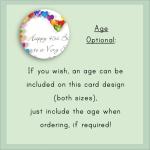 Happy Birthday to a Very Special Daughter Card Personalised Handmade Birthday Card for Daughter +Age