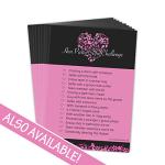 Hen Party Bingo - Black and Pink - 20 PLAYER