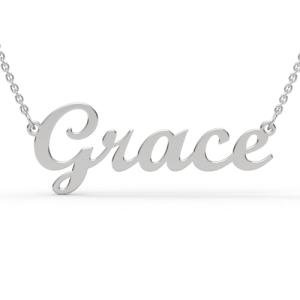 925 Sterling Silver Personalised Name Necklace – Custom Jewellery Gift for Women with Gift Box (Choose Name, Font & Finish in Silver, Gold, or Rose Gold)
