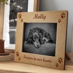 Red Ocean Personalised Forever In Our Hearts Photo Frame Dog Cat Memorial Gifts Remembrance Gifts Keepsake