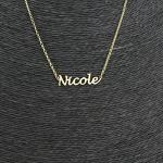 925 Sterling Silver Personalised Name Necklace – Custom Jewellery Gift for Women with Gift Box (Choose Name, Font & Finish in Silver, Gold, or Rose Gold)