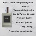 The Smelly Wax Company Dark Orchid Eau de Parfum BO02 | Long-Lasting Women’s Perfume 50ml | Floral Woody Luxury Fragrance | Elegant Gift for Her