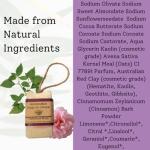 Soap on a Rope - Patchouli Rose - Plastic Free - Vegan - Palm Free Handmade in Devon uk - The Natural Spa Natural soap bar for Men and Women