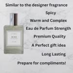 Noir Opium BO01 Eau De Parfum for Women | Long Lasting Strong Feminine Fragrance | Inspired Similar Scent Alternative | The Smelly Wax Company