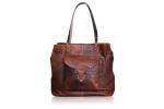 Handmade Womens Leather Handbag Shoulder bag large tote (matching wallet available to purchase)