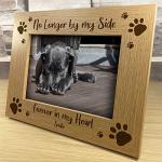 RED OCEAN Personalised Pet Memorial Photo Frame Wooden 7x5 Memorial Gift For Pet Dog Cat Family Keepsake