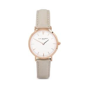 Treat Republic Personalised Elie Beaumont Ladies Stone Watch – Engraved Message, Watch for Women, Biodegradable, Eco-Friendly Strap, Vegan Leather Watch | Women’s Wrist Watch