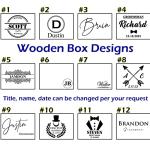 Generic Personalised Walnut Wooden Watch, Groomsmen Gift, Engraved Mens Watch, Hushand Gift