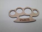 Spaghetti Pasta Noodle Knuckle Duster Measure Tool Utensil Serving 1-4 Portions, novelty kitchen gift, stocking filler, small gift