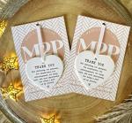 Thank You Ceramic Heart Keepsake – Appreciation Gift – Hanging Ornament with Ribbon – 8cm x 7cm (Thank you 1)