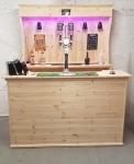 Full Vienna Style home drinks bar/mancave/summerhouse bar (bar with top unit)