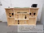 Full Vienna Style home drinks bar/mancave/summerhouse bar (bar with top unit)