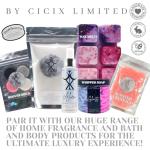 CICIX LIMITED Scented Vacuum Freshner Discs. 130+ Scents To Pick From. Handmade in England. Strong Scented, Long lasting. Pack of 4x 3cm Discs. Vegan And Cruelty Free. (Black Cherry)