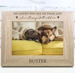 Personalised Pet Memorial Photo Frame