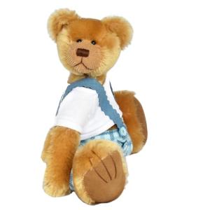 Dustin - Teddy Bear OOAK Honey Mohair Artist Collectable 25cm
