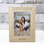Personalised Pet Memorial Photo Frame