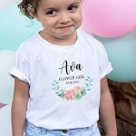 Flower Girl T-Shirt | Wedding Proposal Gift for Kids | Bridal Party Wedding Day Children Girl | Baby Toddler Wedding Top | Pink Design
