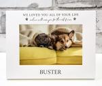 Personalised Pet Memorial Photo Frame