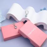 Weviway Silver Aquamarine Drop Earrings, Teardrop Crystal Hoop Dangle, March Birthstone, Blue, Jewellery for Gifts