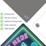 Personalised Gym Sign - Metal Plaque Retro Signs for Home, Man Cave Decor, Shed, Pub, House, Garage - Motivational Wall Art