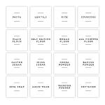 Custom Pantry Labels, Herbs & Spices, Baking, Kitchen, Laundry Room, Bathroom, Tea, Coffee, Sugar, Spice Labels, Minimalist Personalised Home Organisation Waterproof Stickers