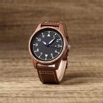 Personalised Walnut Wood Wooden Date Watch, Groomsmen Gift, Mens Gift, Mens Watch, Watch for Hushand