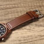 Personalised Walnut Wood Wooden Date Watch, Groomsmen Gift, Mens Gift, Mens Watch, Watch for Hushand