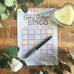 Baby Shower Bingo - Neutral Unisex/Boy/Girl - 20 Players - Perfect Party Game! (Rainbow/Neutral)