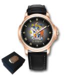 BIRMINGHAM CITY COAT OF ARMS ENGLAND GENTS MEN'S GENTS WRIST WATCH BIRTHDAY FATHER'S DAY BEST GIFT ENGRAVED