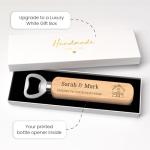 Beecreative Personalised New Home Gifts For Couple, House Warming Gifts New Home, Personalised New Home Gifts, First Home Gifts, New Home Present, Wooden Bottle Opener
