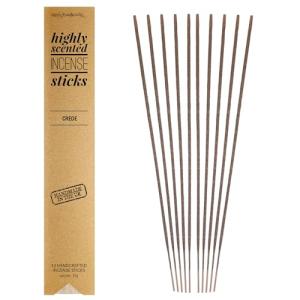 Highly Scented Incense Sticks, 80-100 Minutes Burn Time per Stick, Handmade in the UK, 10 Sticks (Crede)
